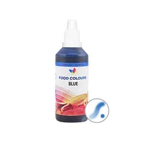Barwnik spożywczy w płynie DO TORTU KREMU niebieski wydajny mocny 60 ml